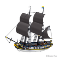 BRIXIES Riesiges Piraten Schiff