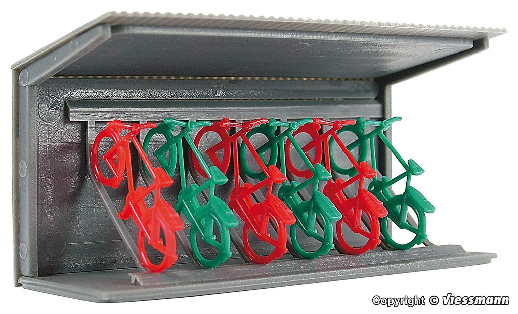 KIBRI 38143 H0 Deko-Set Fahrradständer
