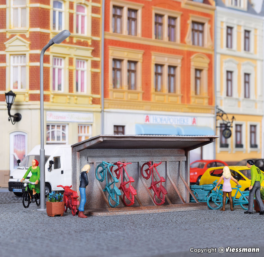 KIBRI 38143 H0 Deko-Set Fahrradständer