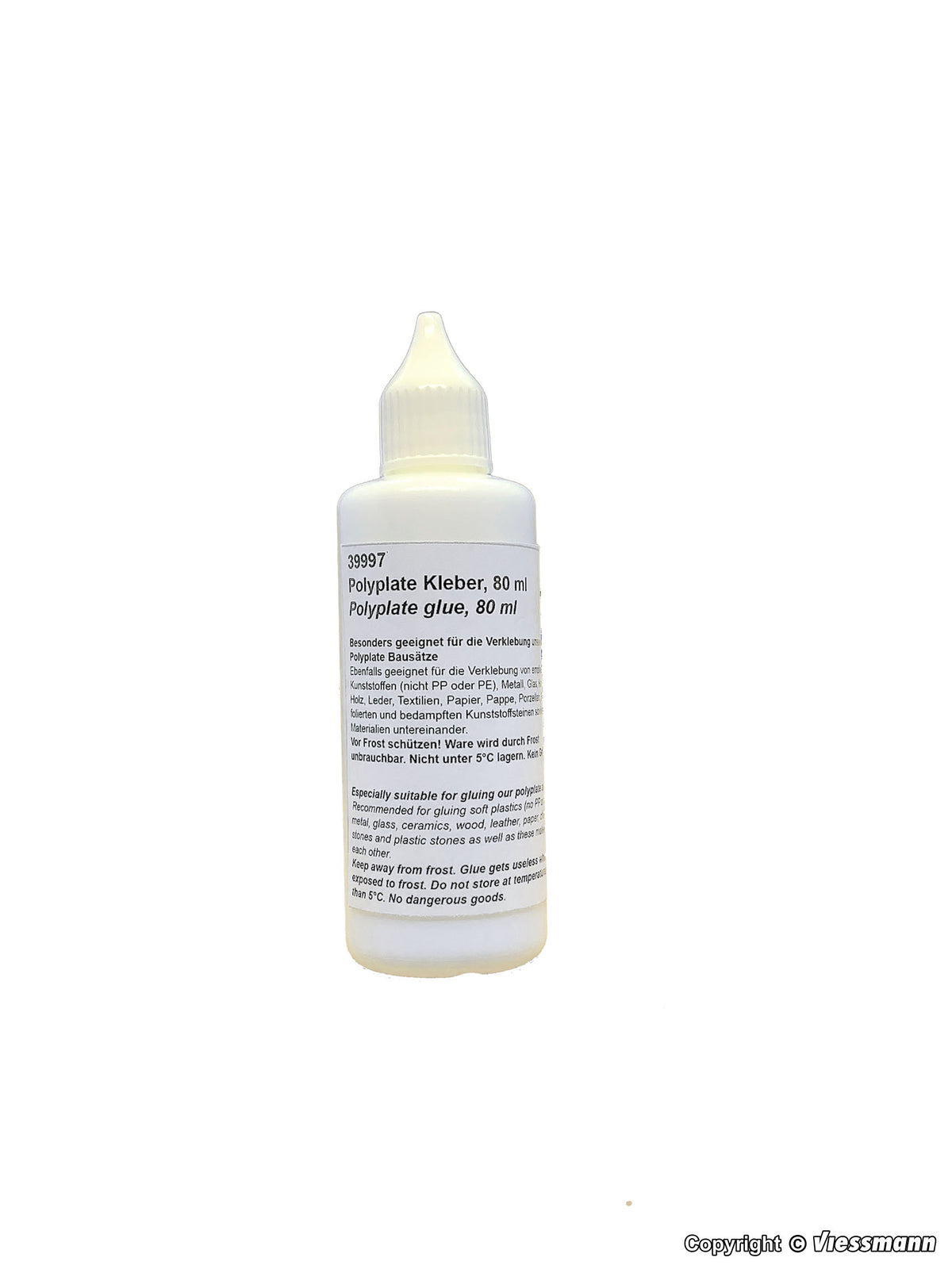 KIBRI 39997 Polyplate Kleber, 80 ml
