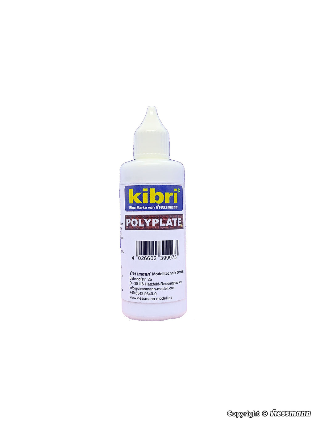 KIBRI 39997 Polyplate Kleber, 80 ml