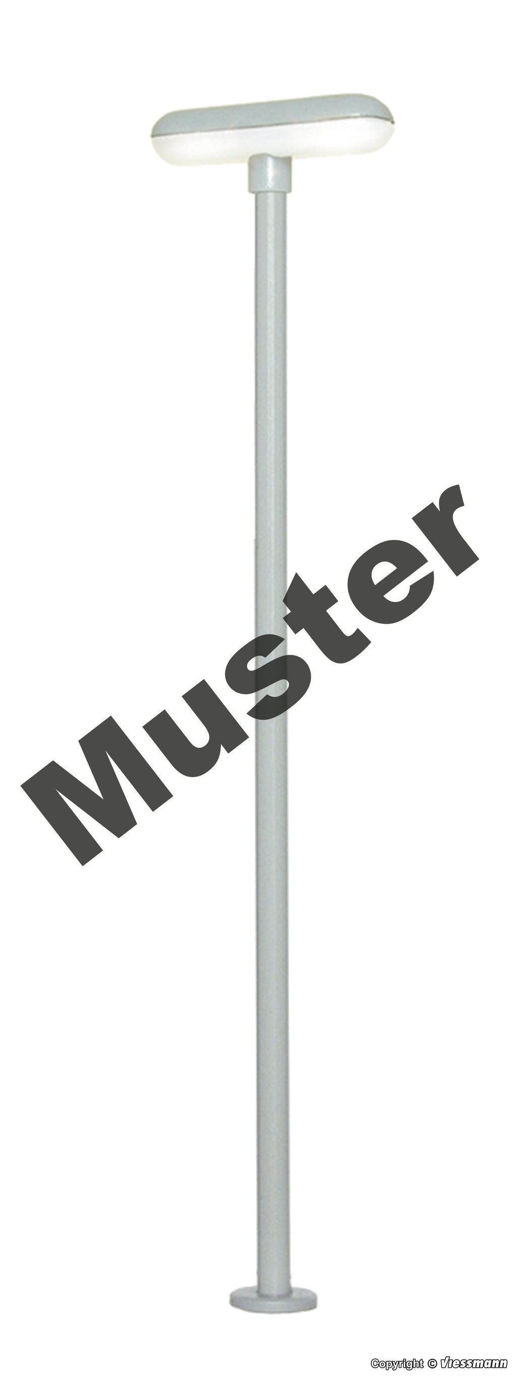 VIESSMANN 6726 H0 Bausatz Bahnsteigleuchte, 2 LEDs weiß