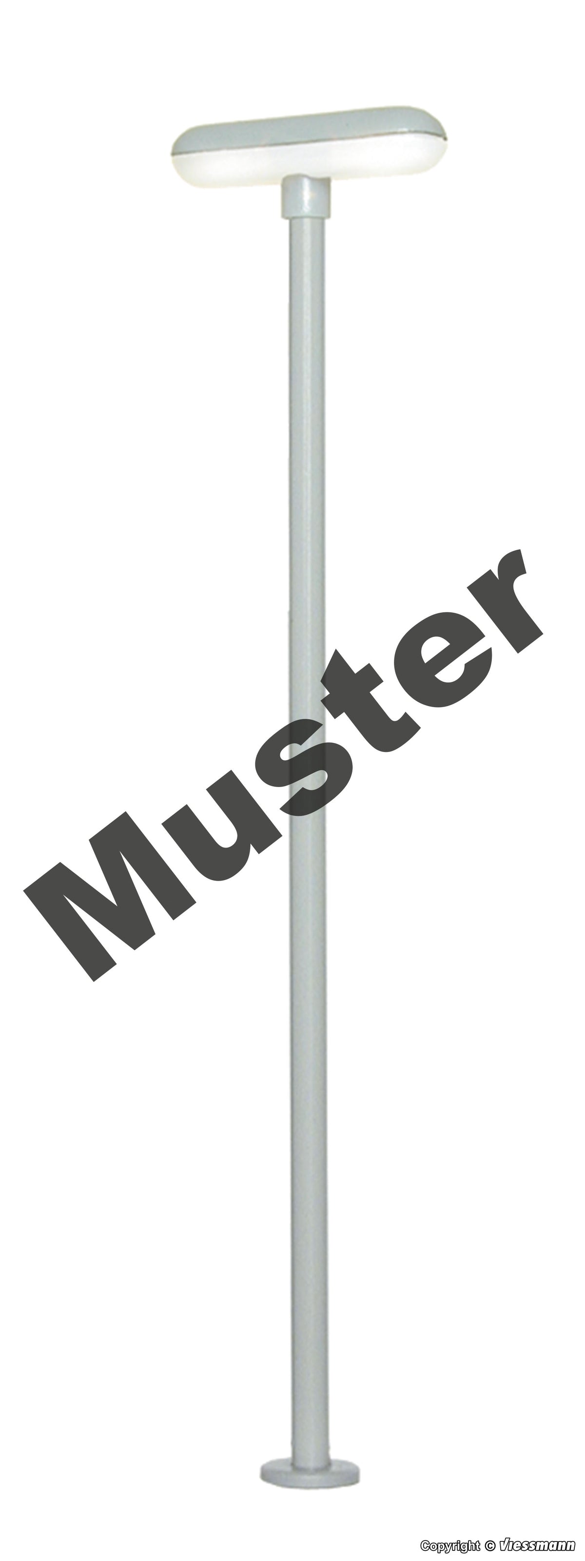VIESSMANN 6726 H0 Bausatz Bahnsteigleuchte, 2 LEDs weiß