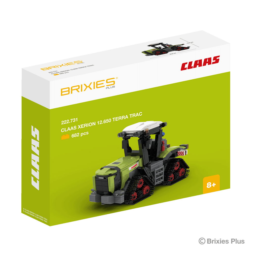 BRIXIES CLAAS Xerion 12.650 TERRA TRAC BRIXIES Plus Logo