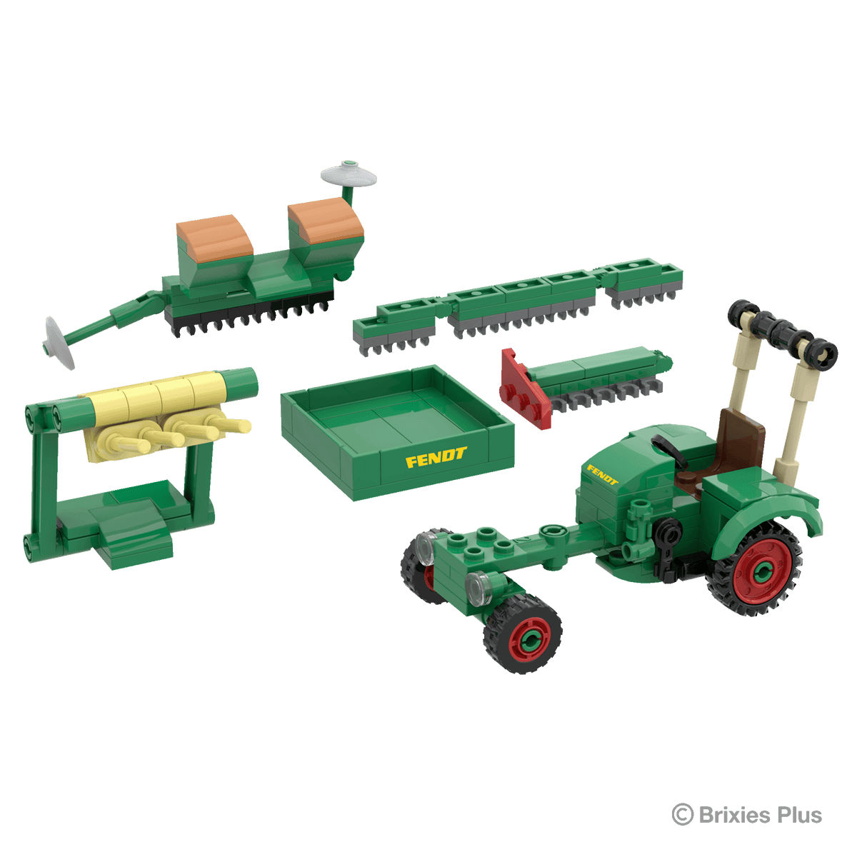 BRIXIES Fendt GT + Zubehör Classic Club Collection